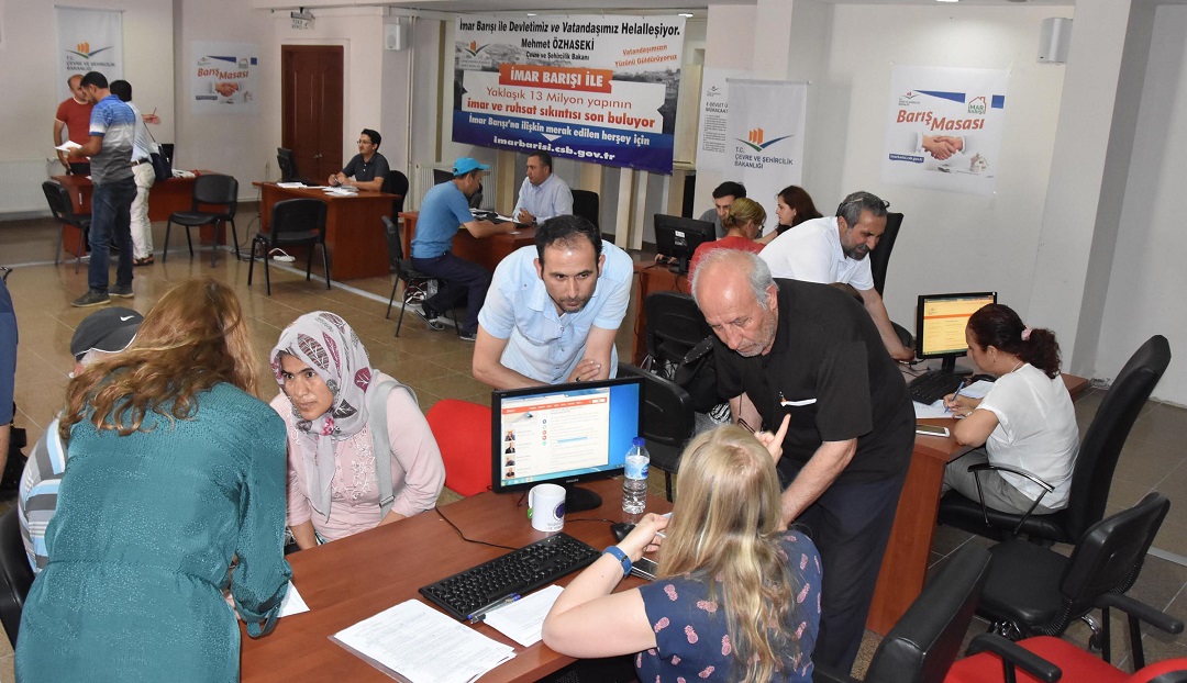 İzmir İmar Barışı Masası 150 Personelle Hizmet Verecek