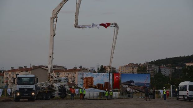 Bergama İzban Hattının Temeli Atıldı