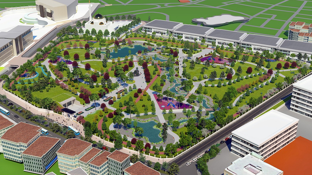 Türkiye'nin İlk Millet Bahçesi Projesi Görücüye Çıktı