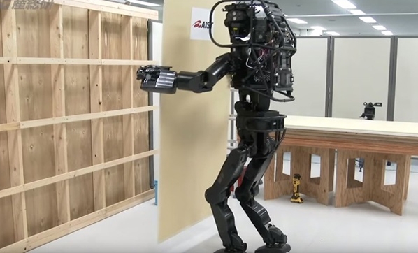 İnşaat İşçisi Robot Üretildi