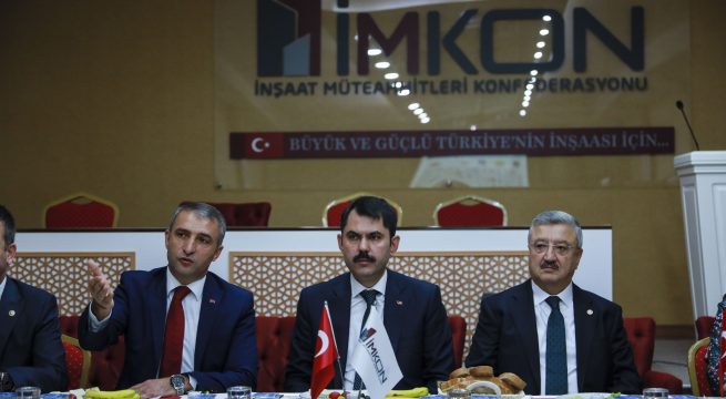 İnşaat Sektörünün 9 Talebi Murat Kurum'a İletildi