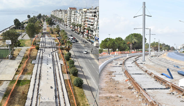 Tramvayda İmalat Çalışmalarının Yüzde 90'ı Tamalandı