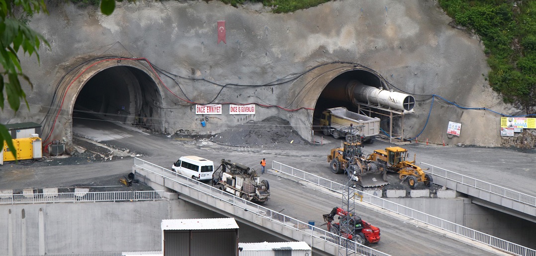 Yeni Zigana Tüneli İnşaatında Son Durum 2019