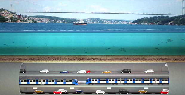 3 Katlı Büyük İstanbul Tüneli'nde Çalışmalar Başlıyor
