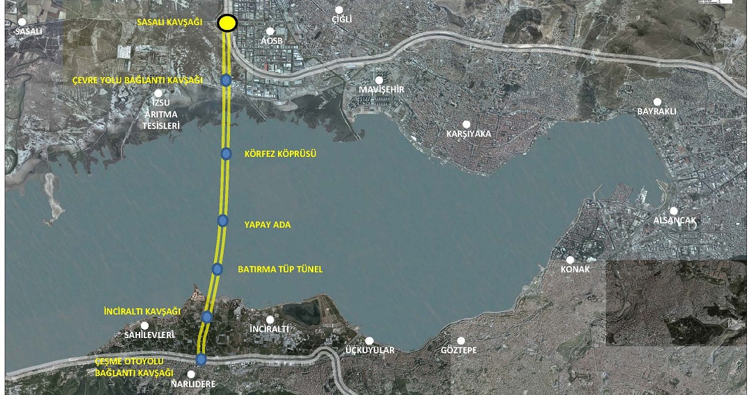 İzmir Körfez Geçiş Projesi 2023'e Kadar Açılacak