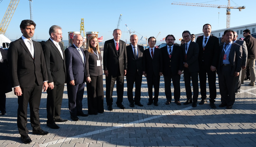 Çanakkale Köprüsü’nde İlk Çelik Şaftın Montajı Gerçekleştirildi