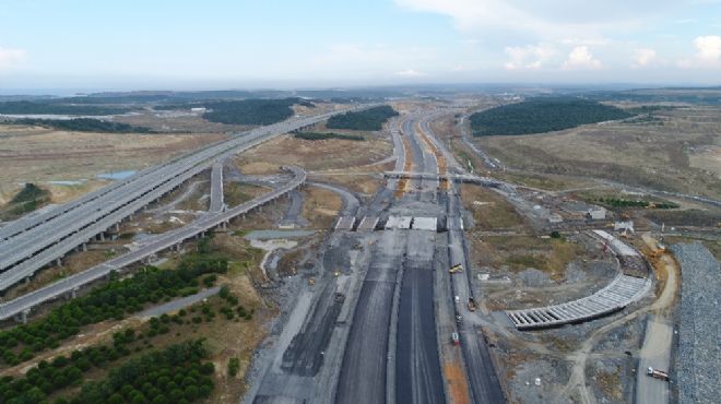 Kuzey Marmara Otoyolu 2020'de Açılacak