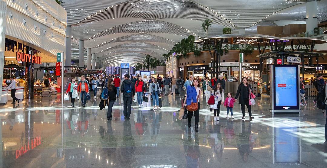 İstanbul Yeni Havalimanı Nisanda 4 Milyon Yolcu Taşıdı