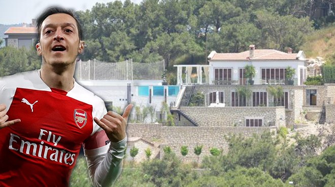 Mesut Özil Çeşme'de10 Milyon TL'ye Villa Yaptı