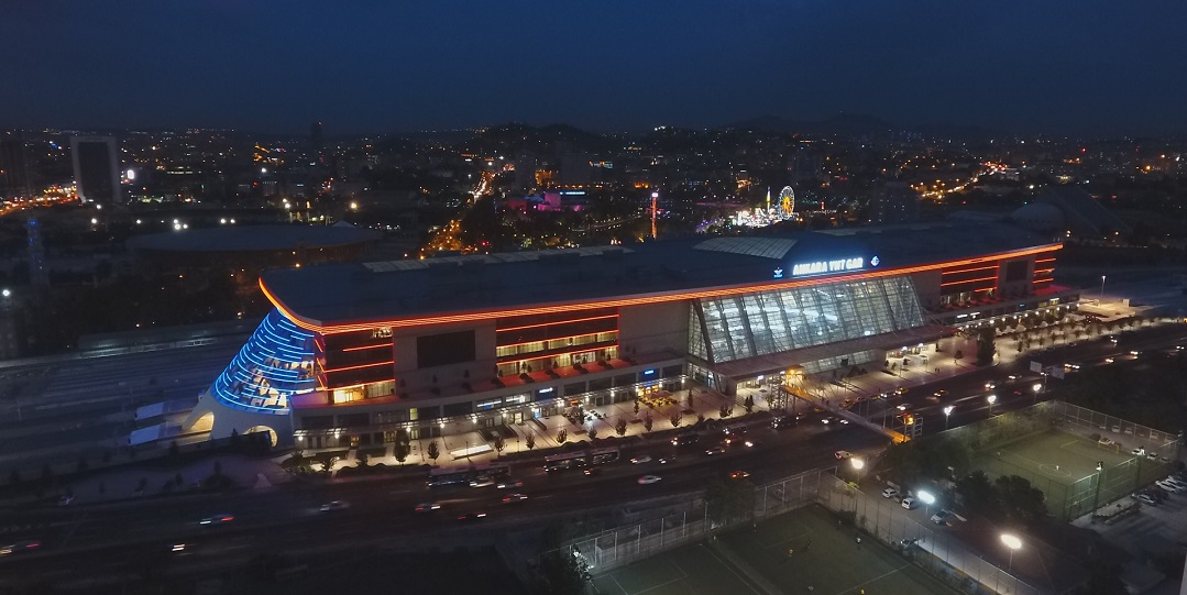 Ankara Yüksek Hızlı Tren Garı Leed Gold Sertifikası aldı