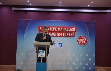 Pendik Sülüntepeliler Tapularına Kavuştu!