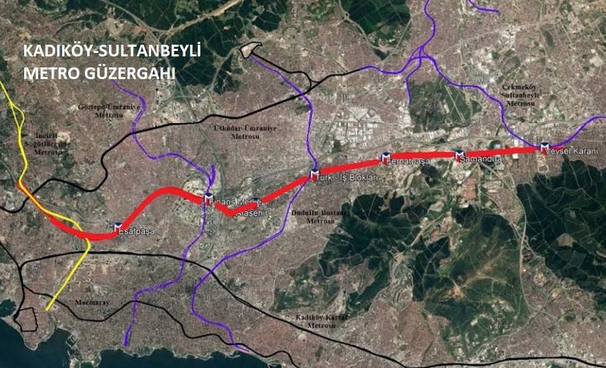 Kadıköy-Sultanbeyli Metro İnşaatı Başlıyor