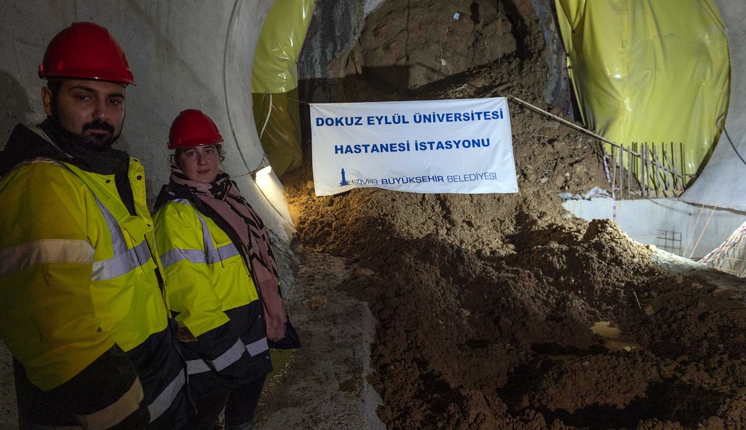 Narlıdere Metrosu’nda Üçüncü İstasyona Ulaşıldı