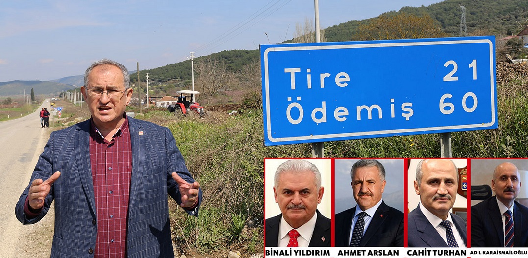 Üç Ulaştırma Bakanı Bir Tire-Belevi Yolunu Bitiremedi