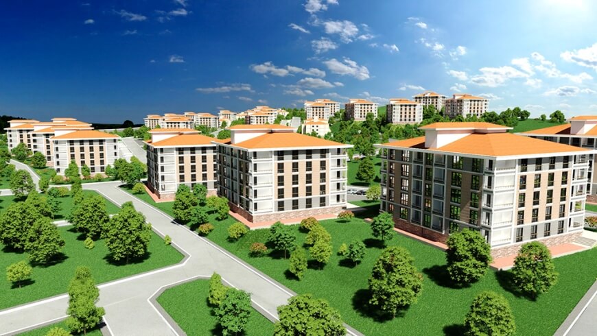 TOKİ'den Afyonkarahisar Sadıkbey'e 368 Konutluk Proje