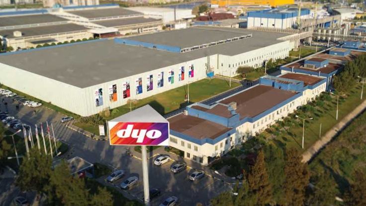 DYO Avrupa'nın En Büyük 22'inci Boya Üreticisi
