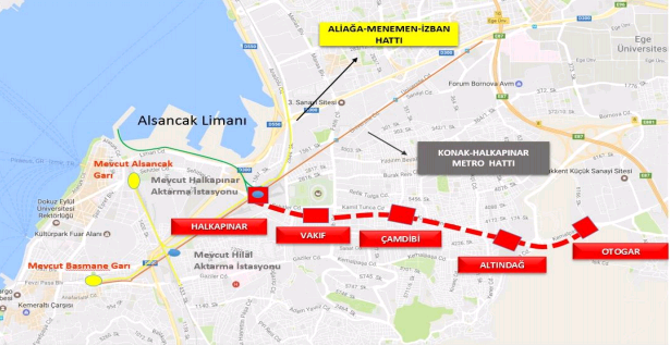 2,5 Milyarlık Halkapınar Otogar Metrosu İçin 3 Bin TL Kaynak Ayrıldı