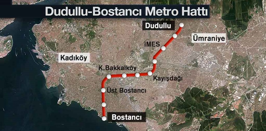 M8 Dudullu Bostancı Metro Hattı 2022'de Açılacak