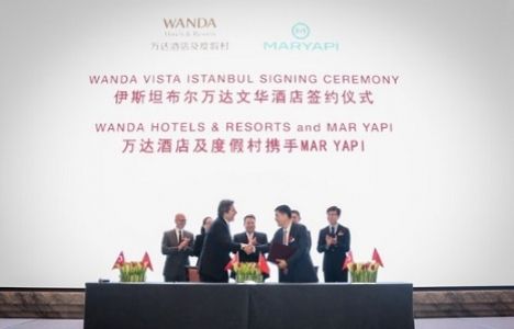 Mar Yapı ve Wanda Grup'tan Wanda Vista İstanbul Otel Projesi!