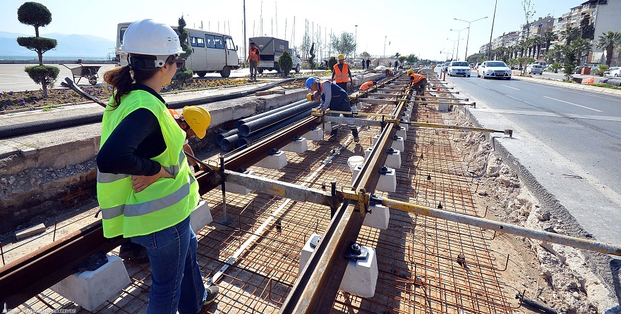 Çiğli Tramvay İnşaatında Yeni Mezun ve Mimar Çalıştırma Şartı!