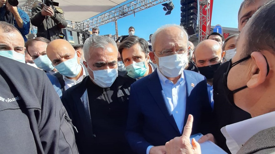 Atakent Emlak Bankası Konutları Sakinleri İmar Sıkıntılarını Kılıçdaroğlu'na Anlattı