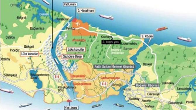 Kanal İstanbul Planlarında Konut Alanları Artırıldı