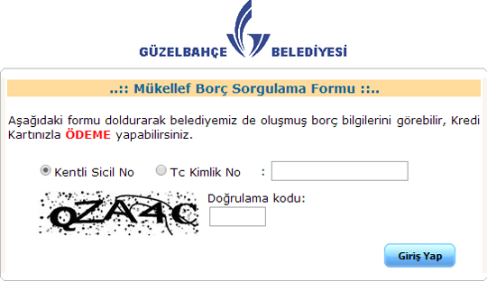 Güzelbahçe Belediyesi emlak vergisi sorgulama? Güzelbahçe Belediyesi emlak borcu ödeme? Güzelbahçe Belediyesi emlak borcu sorgulama?