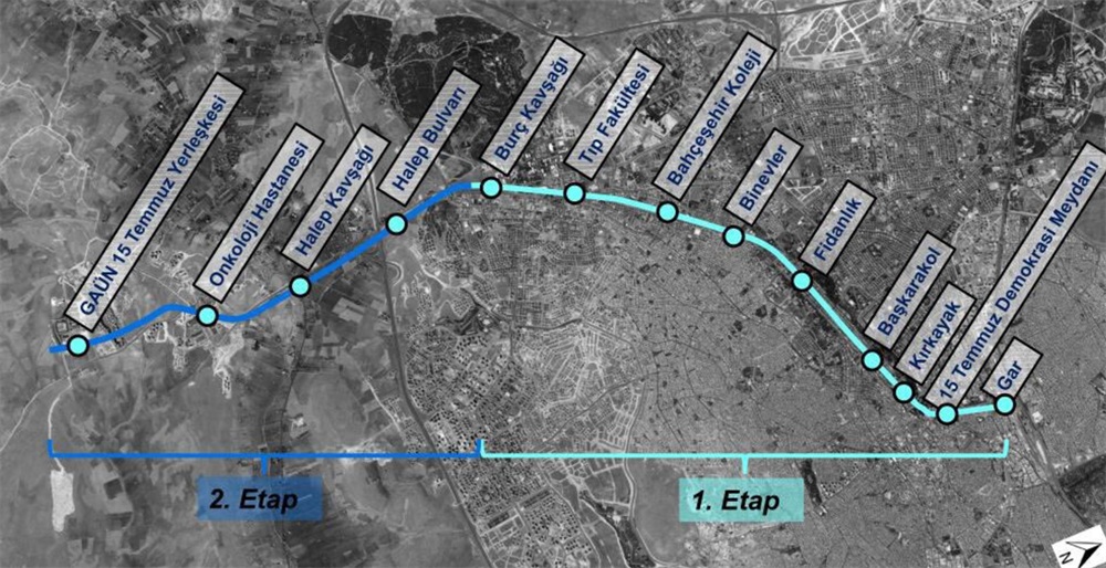 Gaziantep'e Metrosunda Onay Süreci Tamamlandı