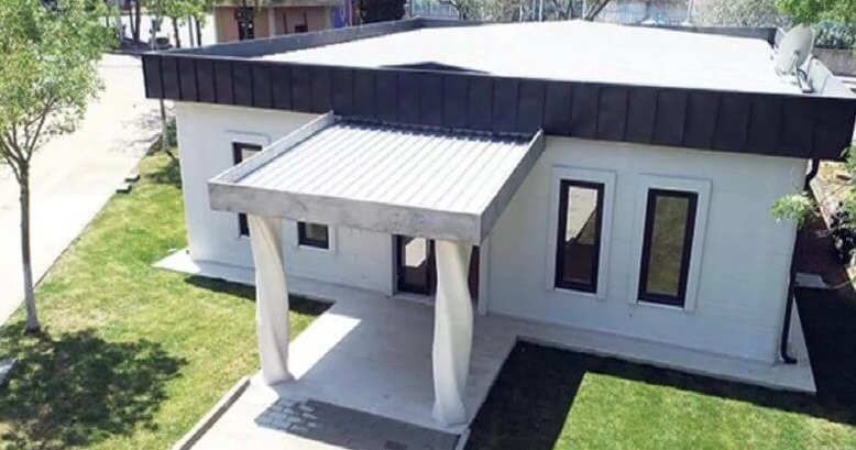 Türkiye'nin 3 Boyutlu İlk Evi! 1 Haftada İnşa Edildi