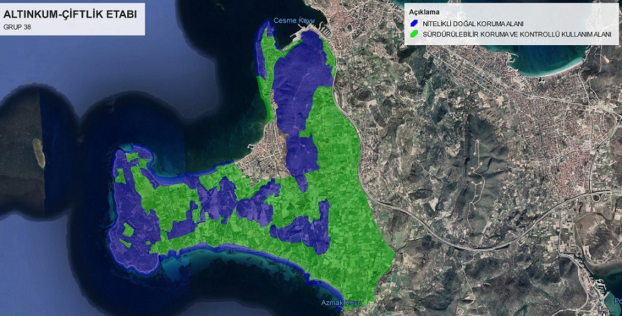 Çeşme'de İmara Açılan Sit Alanları Yeniden Düzenlendi