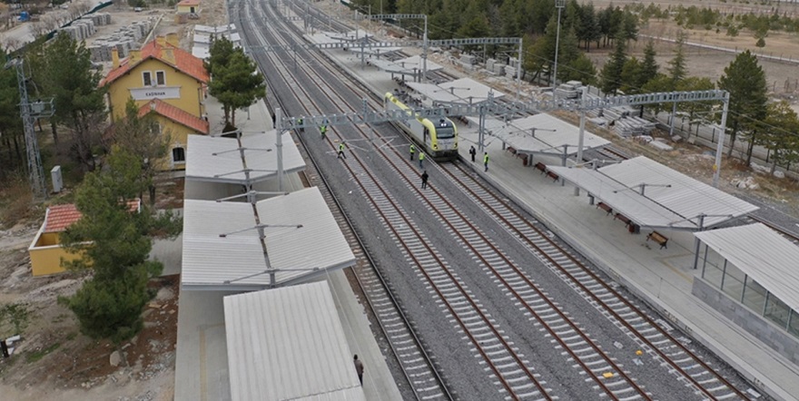 Konya-Karaman Hızlı Tren Hattı Açılıyor