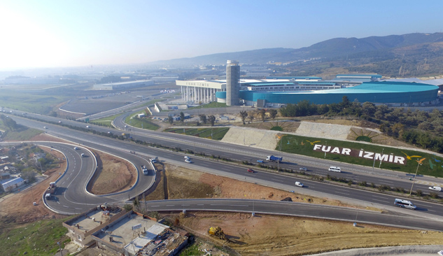 Fuar İzmir'in Yeni Bağlantı Yolu MARBLE'a Yatişti