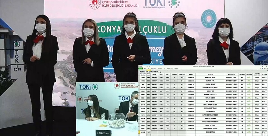 TOKİ Konya Selçuklu Kura Sonuçları