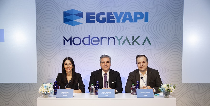 Ege Yapı Modernyaka Projesi Lansmana Çıktı