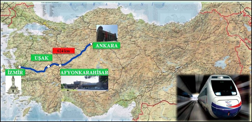 Ankara İzmir Yüksek Hızlı Tren Projesinde İmzalar Atıldı