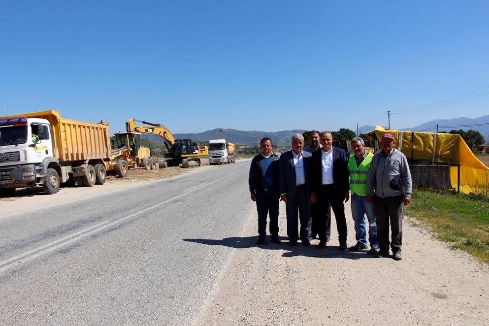 Kaymakçı-Ödemiş Arası Bölünmüş Yol Çalışmaları Başladı