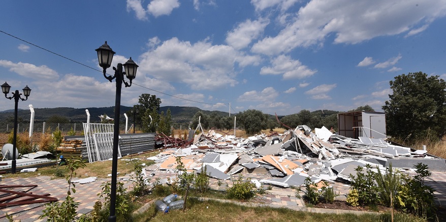 Torbalı’da İnşa Edilen Hobi Bahçelerinde Yıkımlar Devam Ediyor