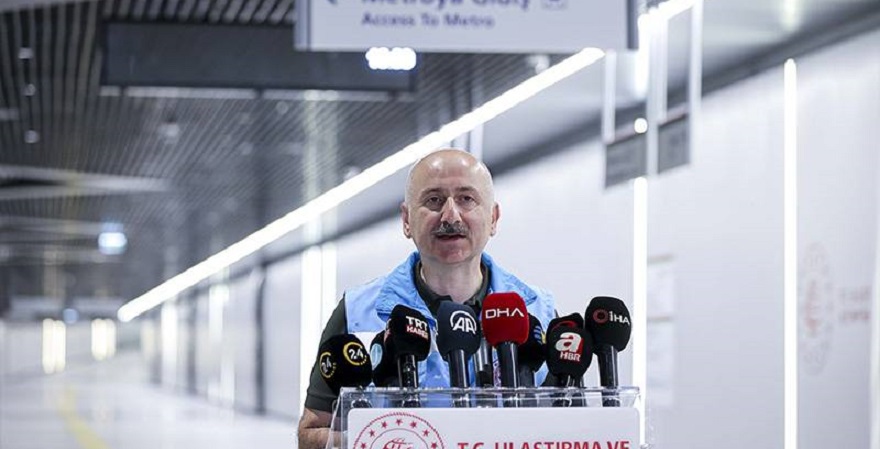 Karaismailoğlu: Her Ay İstanbul'a Bir Metro Yatırımı