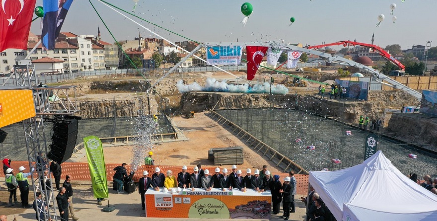 Sahibata Mahallesi Şükran Kentsel Dönüşüm Projesinde Temel Atıldı