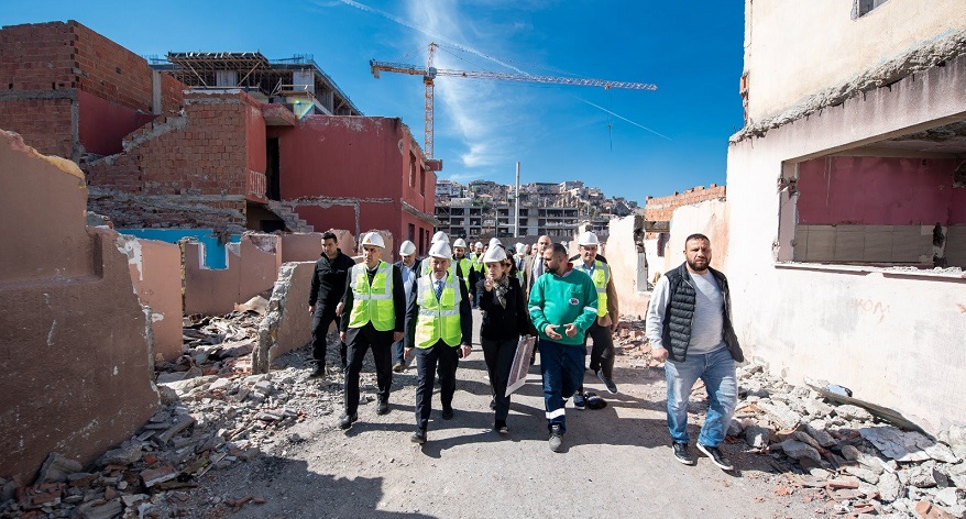 Örnekköy Kentsel Dönüşüm 5. Etapta Yıkım Başladı