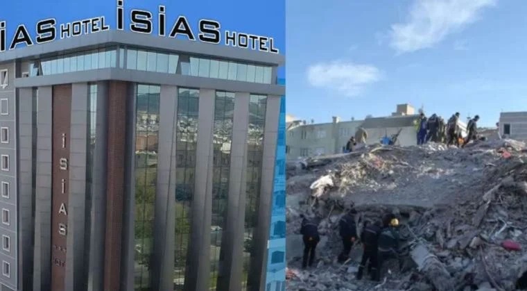Depremde Yıkılan Otelin Fenni Mesulü Tutuklandı