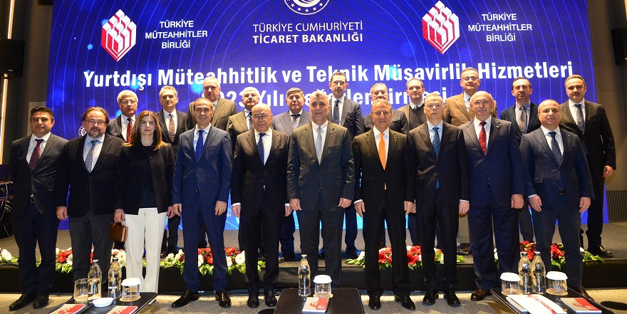Türk Müteahhitler 2023 Yılında 27,4 Milyar Dolarlık Yeni Proje Üstlendi