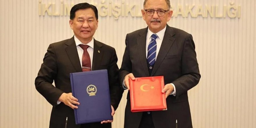 Moğolistan ile Konut Alanında Mutabakat Zaptı İmzalandı