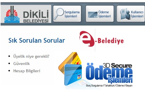 Dikili Belediyesi emlak vergisi sorgulama? Dikili Belediyesi emlak borcu ödeme? Dikili Belediyesi emlak borcu sorgulama?