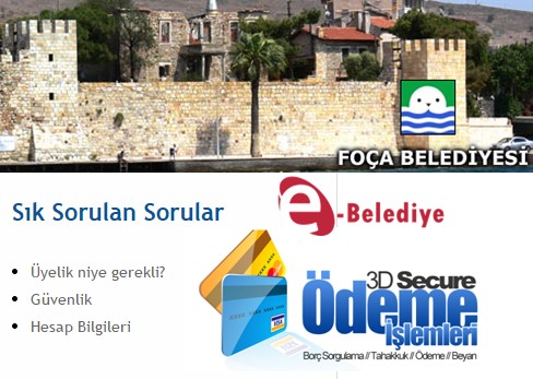 Foça Belediyesi emlak vergisi sorgulama? Foça Belediyesi emlak borcu ödeme? Foça Belediyesi emlak borcu sorgulama?