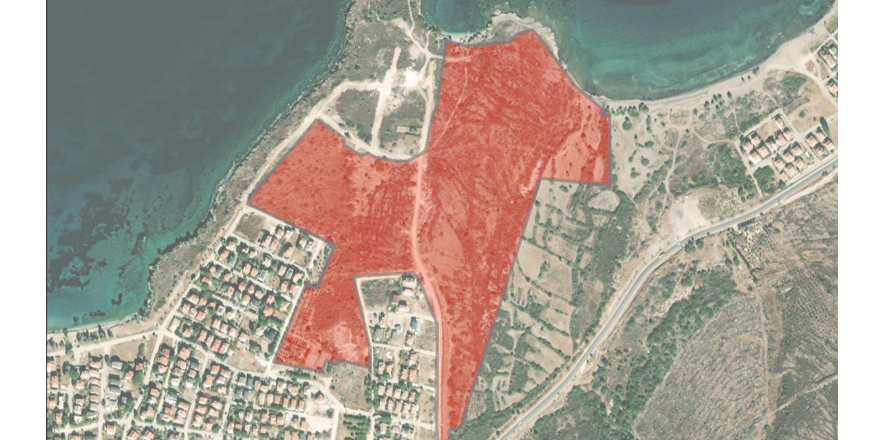 Çeşme'de Denize Sıfır 140 Dönümlük Alan İmara Açıldı