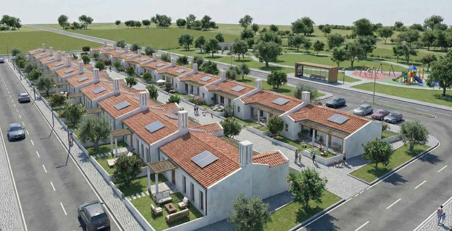 Türkiye'nin İlk Kiralık Sosyal Konut Projesi Hanem Çeşme'nin Temeli Atıldı