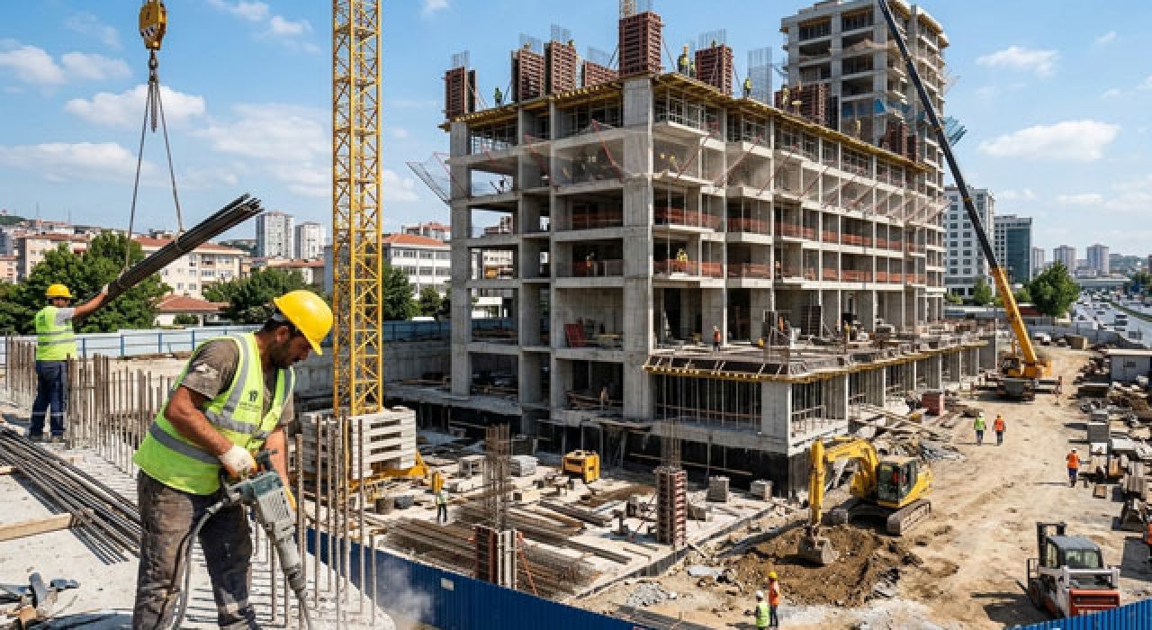 İnşaat Maliyetleri 2024’ün Aralık Ayından Bu Yana En Yüksek Seviyeye Çıktı