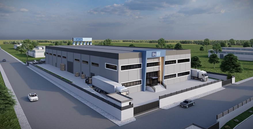 Geleceğin Yapı Teknolojileri İçin DRYFiX Su Yalıtım Malzemeleri Kınık OSB'de Yerini Aldı