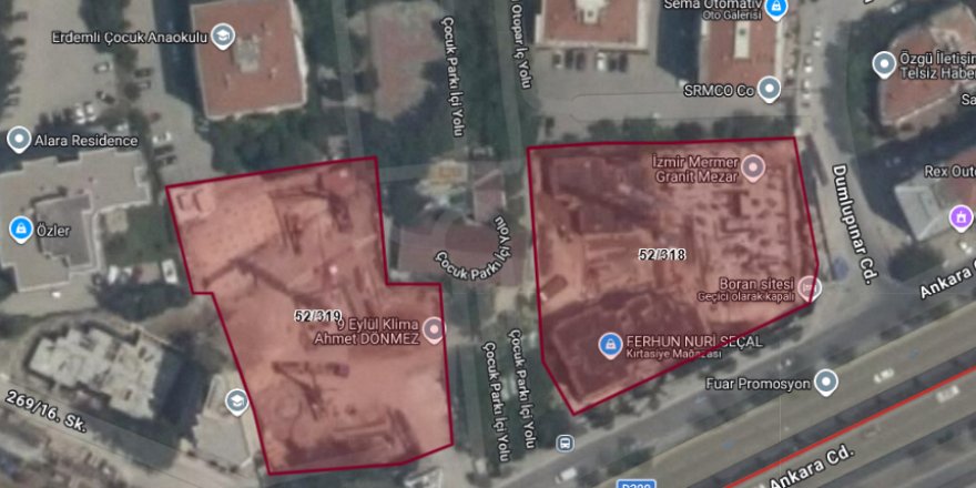 Bayraklı’da Rezerv Alana 8 Kat İmar